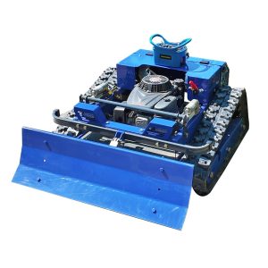 Robot de tuns iarba cu lama de zapada AWY550 PRO, motor termic LONCIN in 4 timpi, 224CC, EURO 5, telecomanda profesionala, cu senile, urca pante de 45°
